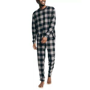 Nautica Men's Pajama Set - In Original Packaging NWT Storm Grey Plaid $98MSRP